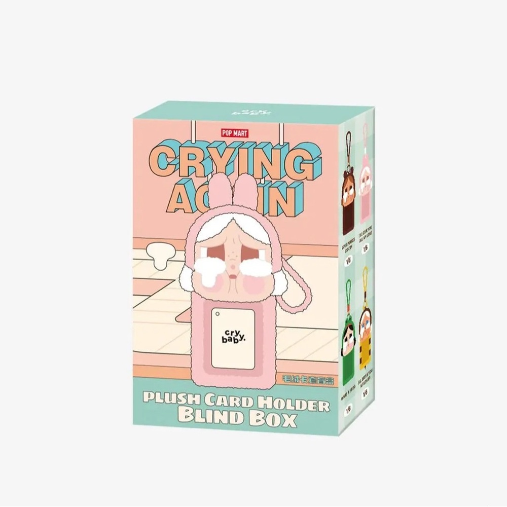 BNIB CONFIRMED Crying Again Plush Card Holder